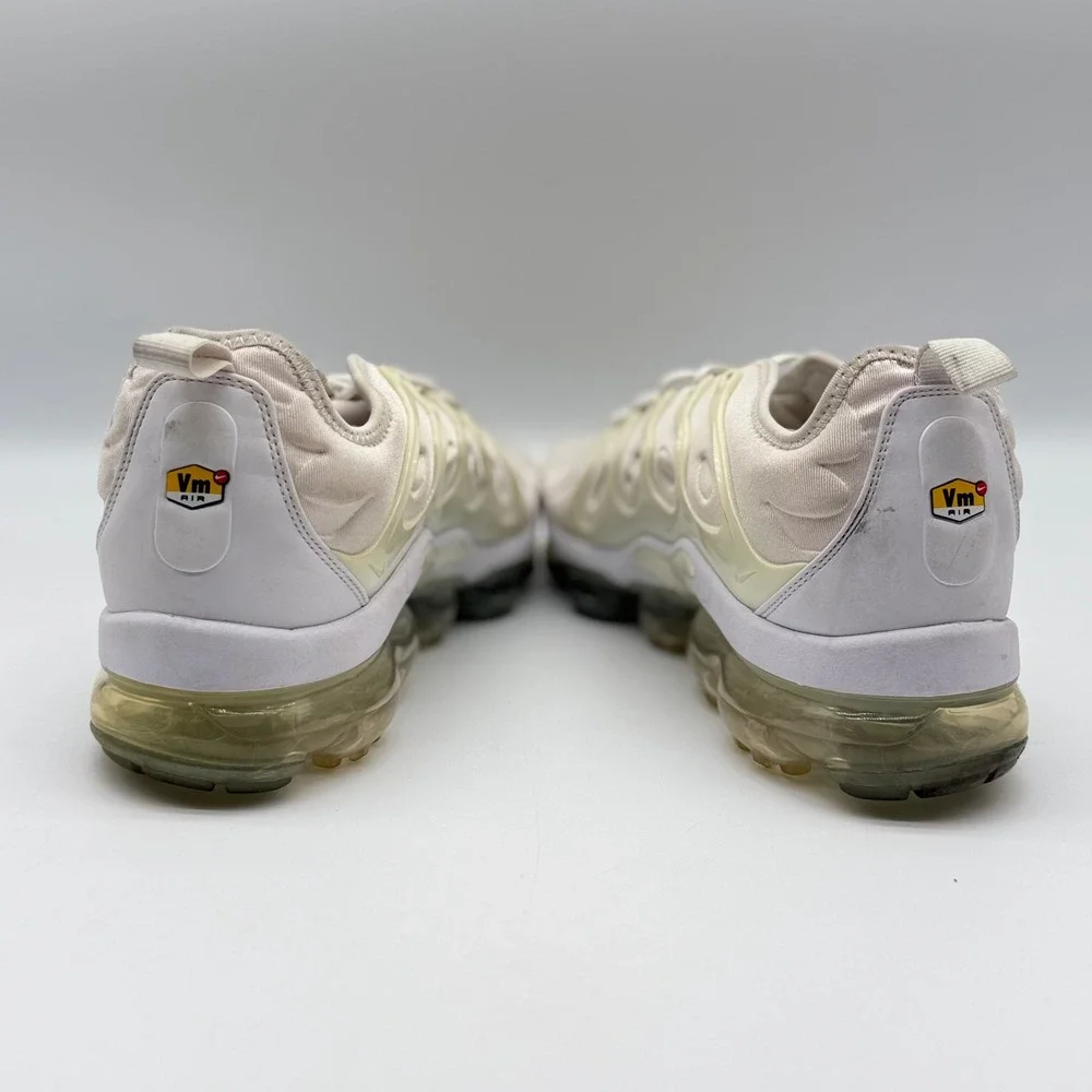 Nike Air VaporMax Plus White Pure Platinum Mens 10 Sneaker 924453-100
